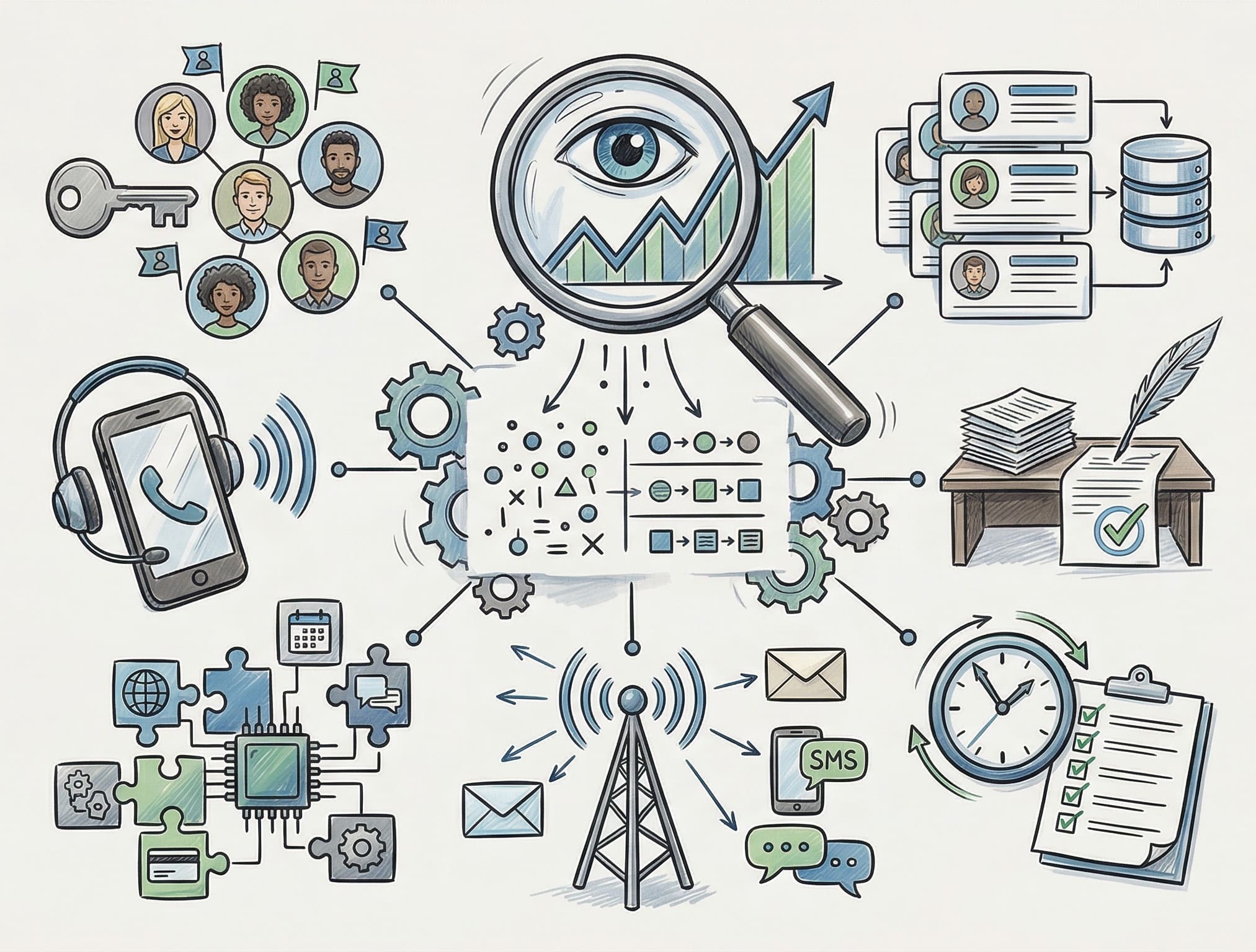 Иллюстрация CRM для девелопера